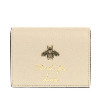 Gucci Ivory Leather Wallet (Bi-Fold) (Pre-Owned)