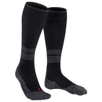 Falke TK Compression Wandersocken für Damen | schwarz