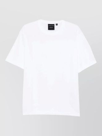 Canada Goose logo cotton crew neck short sleeve t-shirt