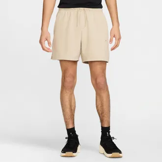 Nike Mens Primary Fleece 7 Dri-FIT Unlined Performance Shorts in Brown | FZ0961-251