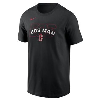 Nike Boston Red Sox Fashion Nike Mens MLB T-Shirt in Black | N19900ABQ-19Z