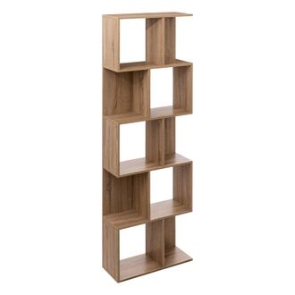 5five Simply Smart 5five Simply Smart - Estanter&iacute;a Doble Columna Beige Efecto Roble Natural - 5five