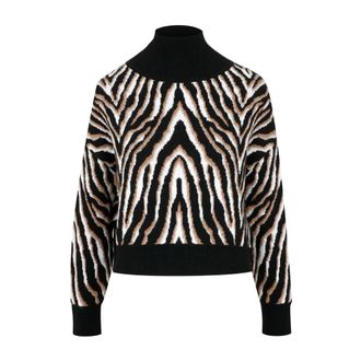 Erika Cavallini Semi Couture Dames, Truien, Zwart, Maat: S