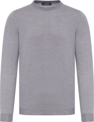 Zanone CREW NECK SWEATER IN WOOL FLEX - Zanone - Man