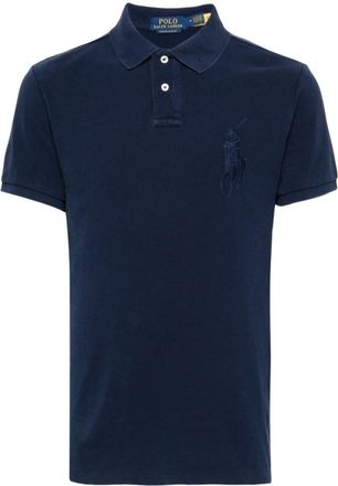 Ralph Lauren Blue Embroidery Logo Polo