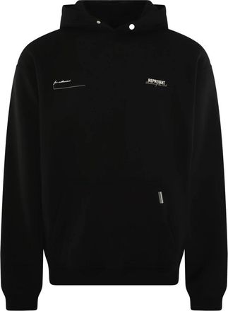 Represent Patron Of The Club Hoodie - Heren - Hoodies - Zwart - 2XL - Katoen - Hoodies & sweatvesten