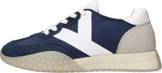 Keh-noo S00Km 9753 Sneakers - Heren - Sneakers - Blauw - 44 EU - Leer - Schoenen