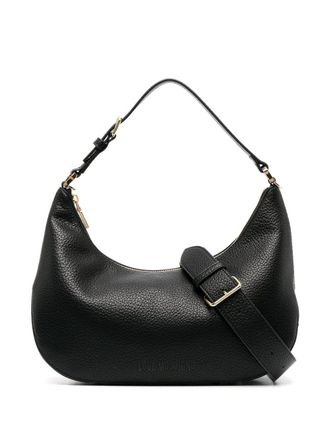 Love Moschino Hobo logo-lettering shoulder bag - women - Polyurethane - OS - Black