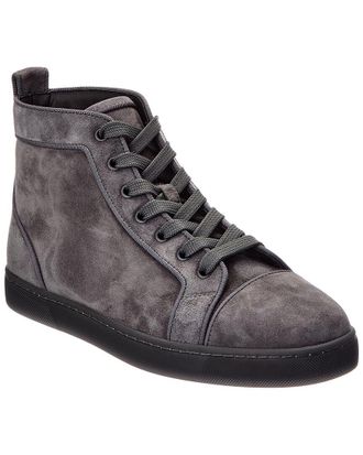 Christian Louboutin Louis Orlato Suede Sneaker