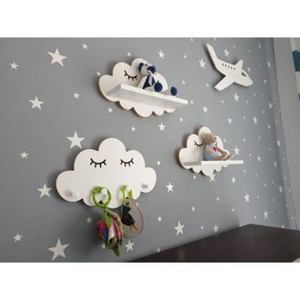 OEM Nubes Con Estantes De Malla Y Conjunto De Perchas - Elegance