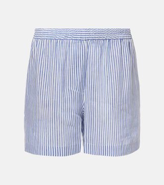 Brunello Cucinelli Bermuda in lino e seta