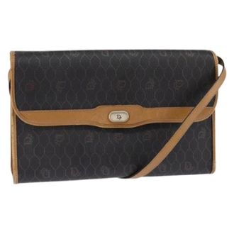 Dior Pre-owned Cross Body Bags, female, Black, Size: ONE SIZE Pre-owned Plastic Vintage Crossbody Bag