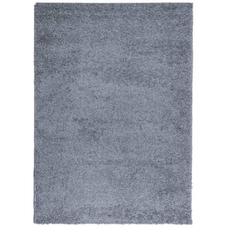 vidaXL Shaggy Rug pamplona High Pile Modern Blue 200x280 cm Vidaxl