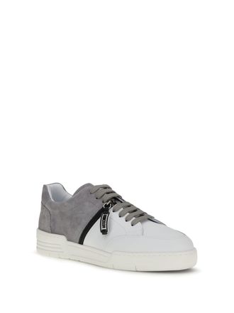 Moschino Colorblock Calf Leather Sneaker - Multicolor
