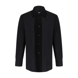 Maison Margiela Cotton Shirt - male - Maison Margiela - Casual Shirts - Black - L - Shirts