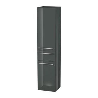 Duravit Duravit X-large Armario Alto 1131, 2 Puertas De Madera, 1 Caj&oacute;n Central, Con Bisagra A La Derecha, 400mm, Color (frente/cuerpo): Laca De Alto Brillo D