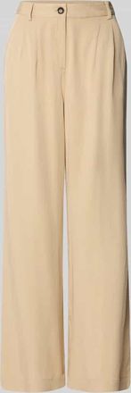Soyaconcept Stoffhose mit Eingrifftaschen Modell PAIGE in Beige, Größe 34