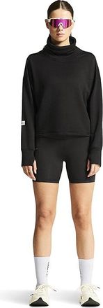 Craft Subz Funnelneck Jersey Womens Sweatshirt Black : SM, Elastane/Polyester