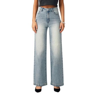 Abrand Dames, Jeans, Blauw, Maat: W24 Denim