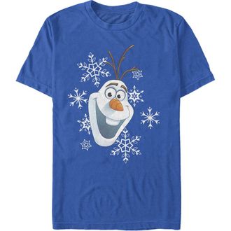 FROZEN Mens Frozen Olaf Smile Graphic T-Shirt in Royal Blue at Nordstrom, Size Xxx-Large