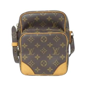 Louis Vuitton Pre-owned Cross Body Bags, male, Brown, Size: ONE SIZE Pre-owned Amazon Monogram Shoulder Bag