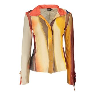 Desigual Shirts, female, Multicolor, Size: XS TS Paint Lacroix Shirt