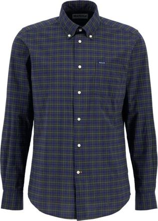 Barbour Casual Shirt - Heren - Casual Overhemden - Blauw - M - Katoen - Overhemden