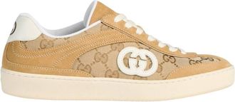 Gucci G75 Sneakers In GG Canvas, Brand Size 36 ( US Size 6 )