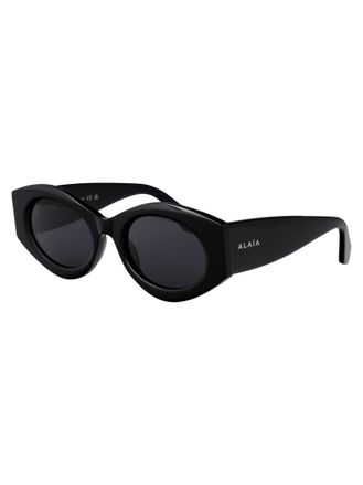 Alaia Womens Sunglasses Aa0080s Black Acetate Black-Black-Grey Black/black/grey