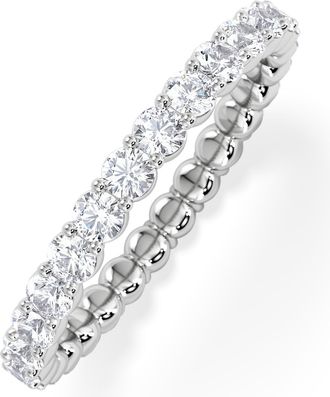 The Diamond Store Chloe Lab Diamond 1.00ct Full Eternity Ring F/VS in 925 Silver