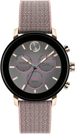 Movado Connect Black Dial Ladies Watch 3660025