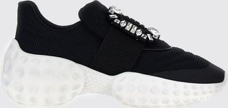 Roger Vivier Sneakers Viv Run Light Roger Vivier in mesh con fibbia gioiello