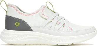 Hush Puppies Womens Hush Puppies ELEVATE STEP IN Ladies Trainers White - Size: 4