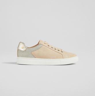 L.k. Bennett Womens Signature Flats, Cream/Gold - Size UK 9