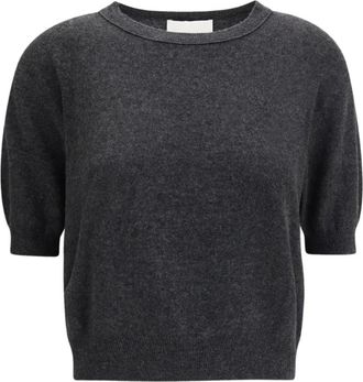 Lisa Yang T-shirt Genevra con maniche a palloncino - Grigio