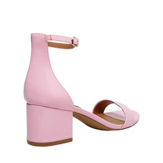 Steve Madden lrenee Sandal Pink Patent IRENEE-PNK Womens