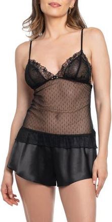 In Bloom by Jonquil Tasha Pajamas in Black at Nordstrom Rack, Size X-Small