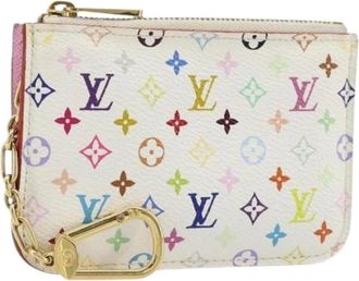 Louis Vuitton Pre-owned Wallets, female, Multicolor, Size: ONE SIZE Pre-owned Vintage Monogram Multicolor Coin Purse