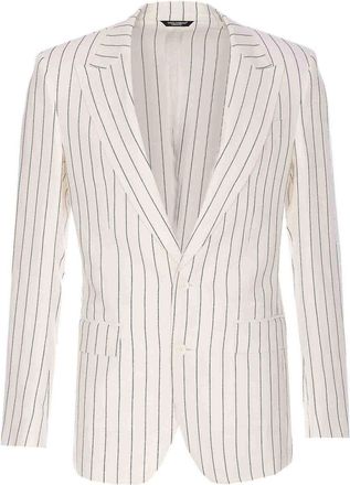 Dolce & Gabbana Pinstriped Blazer