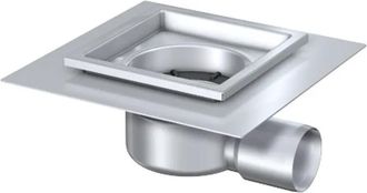 Aco Aco Desag&uuml;e Compacto Variant Cr Dn70/1,5grados/1,6l/s/v2a/marco 200x200, 9575.00.91