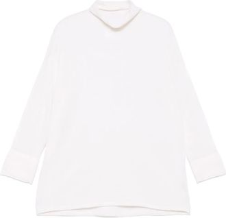 Max Mara Top Oder - Bianco
