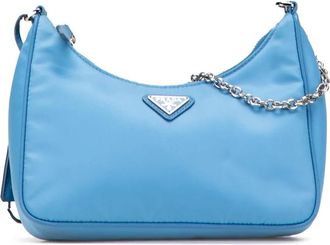 Prada Borsa a tracolla Re-Edition 2005 in tessuto 2019-2025 - Blu