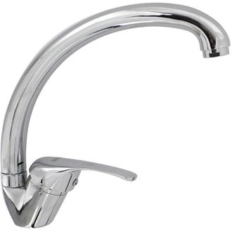 Trade Shop Trade Shop - Rubinetto Cucina Lavello Monoforo Miscelatore Orientabile Cromato Satinato 79827