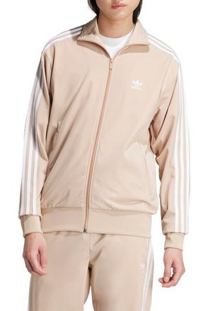 adidas Adicolor Firebird Recycled Polyester Track Jacket in Magic Beige at Nordstrom, Size Small