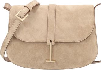 Tom Ford Curved Minimalist Shoulder Bag in Soft Calf Leather
