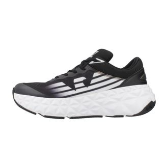 Emporio Armani Kobra Sneaker - Heren - Sneakers - Zwart - 41 1/2 EU - Schoenen