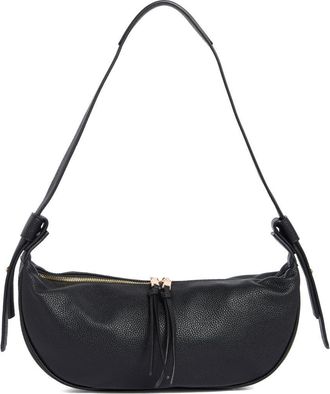 Melie Bianco Hayden Faux Leather Crossbody Bag in Black at Nordstrom Rack
