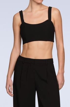Bcbgmaxazria Ruby Crop Top in Black at Nordstrom Rack, Size 4