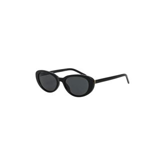 Saint Laurent M154 Zonnebril - Dames - Accessoires - Zwart - Maat: 55 MM Nylon