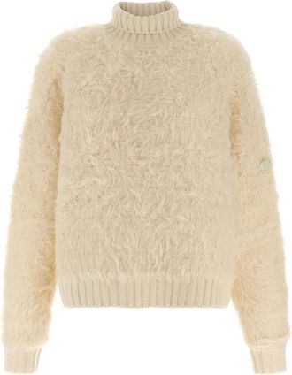 Goldbergh Bolleta Turtleneck Sweater - Dames - Coltruien - Wit - L - Wol - Truien & Vesten